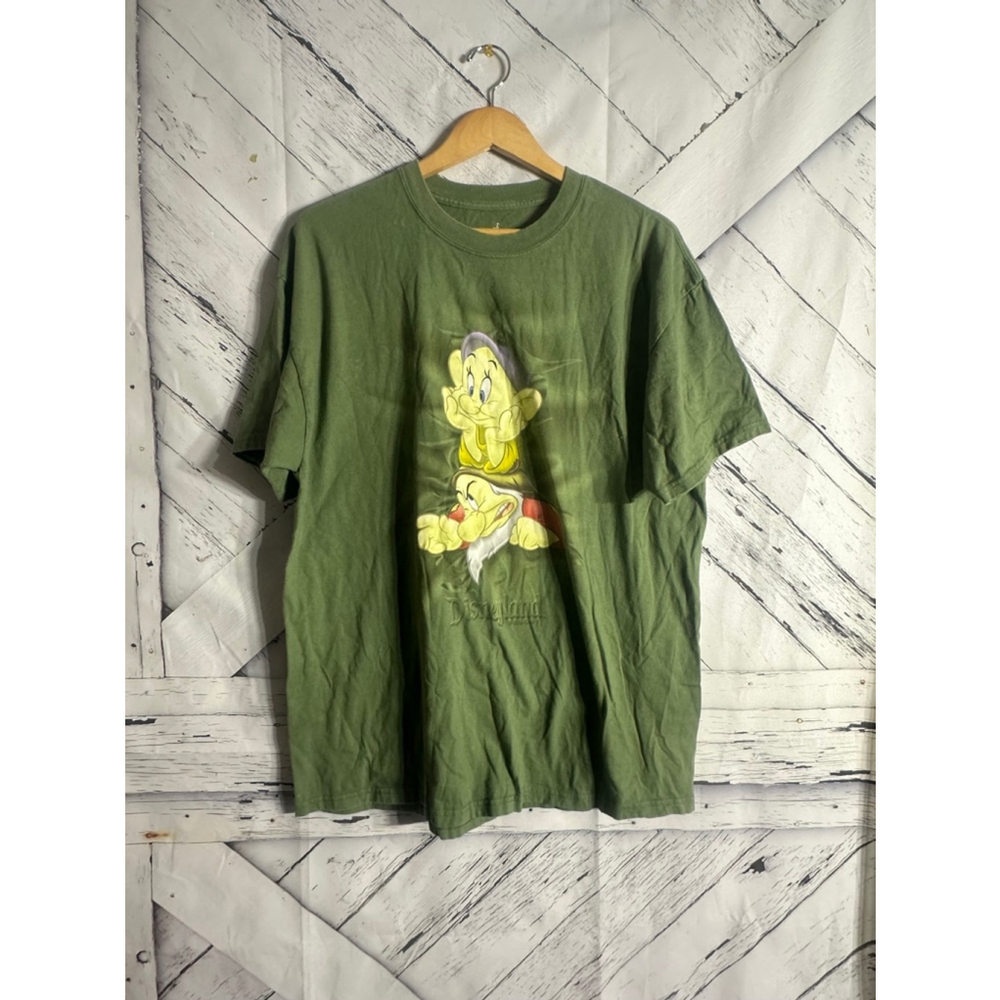 Men's Disneyland T-Shirt Green XL